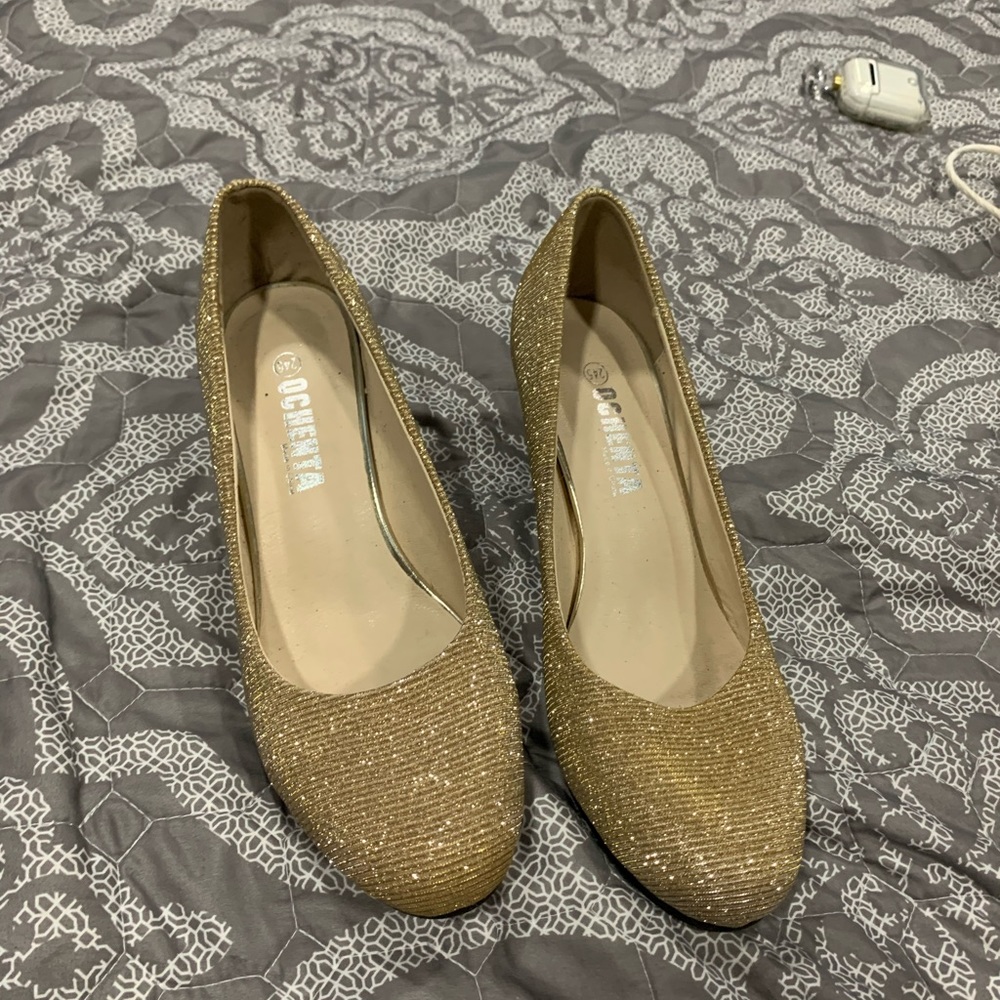 Gold Heels
